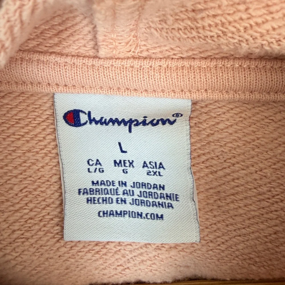 Champion Palm Springs California Hoodie‎ Pink Women's Size L - Picture 3 of 9